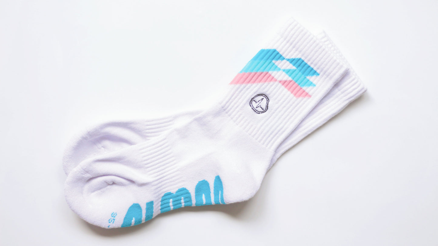 Weiße Socken für Mediziner