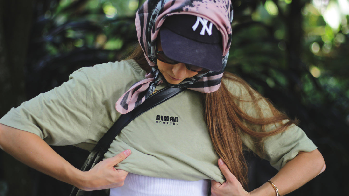 Alman Couture T-Shirt Pistazie