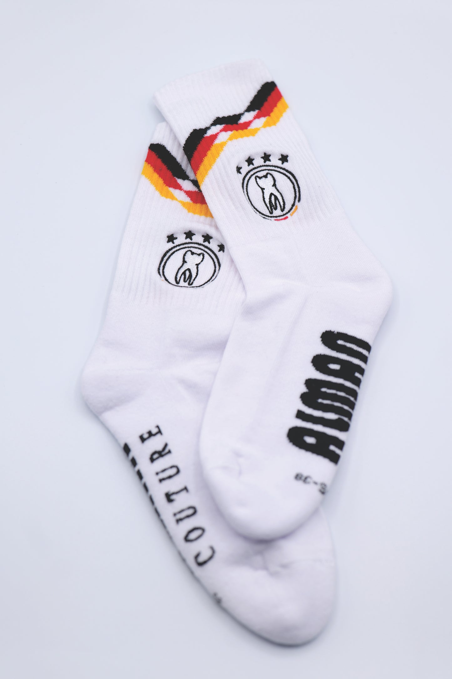 Die Deutschlandsocke für Zahnweltmeister